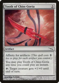 Tooth of Chiss-Goria [Mirrodin] Magic MTG - Image 1