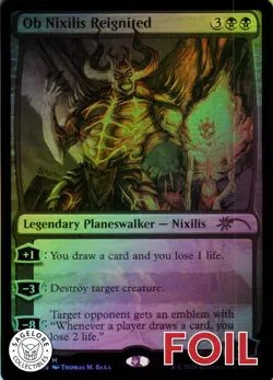 MTG Ob Nixilis Reignited (274) | NM Foil | Secret Lair Thomas Baxa {SLD} - Image 1