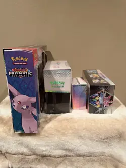 Pokemon TCG Prismatic Eco Bundle Collection Box, Surprise Box, Etb, BB Sealed - Image 4