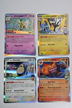 Pokemon TCG Journey Together Build And Battle Stamped Promos Complete Set Of 4 - Image 1