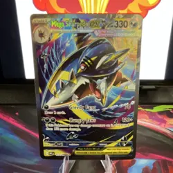 Pokemon TCG Mega Sharpedo EX 122/094 SIR Full Art Holo Darkness 330HP English - Image 1