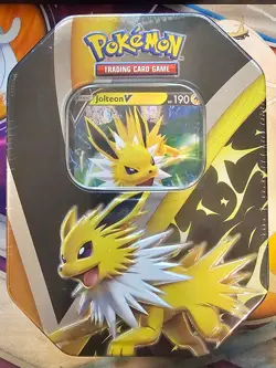 Pokemon TCG Eevee Evolutions Tin Trio Jolteon, Flareon, Vaporeon - SEALED - 2021 820650829055 - Image 2