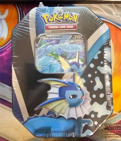 Pokemon TCG Eevee Evolutions Tin Trio Jolteon, Flareon, Vaporeon - SEALED - 2021 820650829055 - Image 4