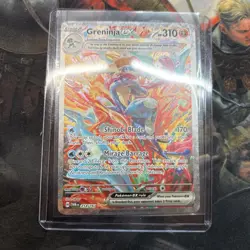 2024 POKEMON GRENINJA EX TWILIGHT MASQUERADE SPECIAL ILLUSTRATION #214/167! MINT - Image 1