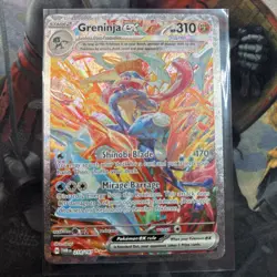 2024 POKEMON GRENINJA EX TWILIGHT MASQUERADE SPECIAL ILLUSTRATION #214/167! MINT - Image 2