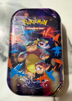 Pokemon TCG Mega Evolution Mini Tin Mega Kangaskhan Sealed New - Image 1