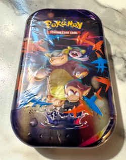 Pokemon TCG Mega Evolution Mini Tin Mega Kangaskhan Sealed New - Image 2