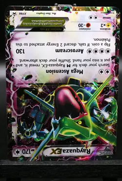2015 POKEMON XY PROMO - RAYQUAZA EX - XY66 - BLACK STAR PROMO - Image 3
