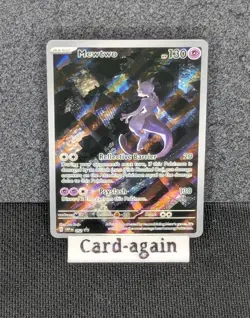 Pokemon Mewtwo TCG Scarlet & Violet 151 UPC Black Star Promo 52 - NM - Image 1