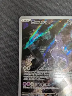 Pokemon Mewtwo TCG Scarlet & Violet 151 UPC Black Star Promo 52 - NM - Image 3