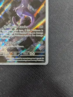 Pokemon Mewtwo TCG Scarlet & Violet 151 UPC Black Star Promo 52 - NM - Image 5