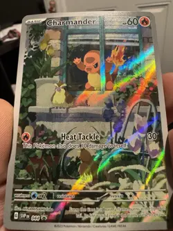 Pokemon Charmander SVP 044 Obsidian Flames Holo Black Star Promo Card - Image 1