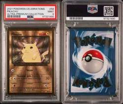 Pikachu - (Celebrations Metal Card) 058/102 Miscellaneous Cards & Products Holo - Image 1
