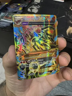 Primal Groudon EX (Shiny Full Art) Ancient Origins 97/98 MP Pokemon TCG MP Card - Image 2