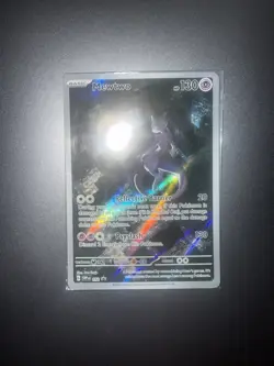 Mewtwo 052 SV: Scarlet & Violet Black Star Promo Holo Pokemon TCG card - Image 1