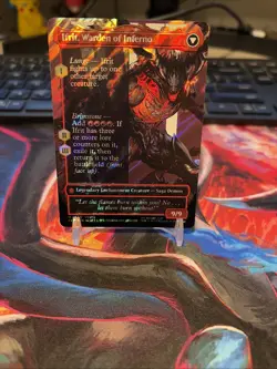 MTG Clive, Ifrit's Dominant (Borderless) (Surge Foil) (0530) Final Fantasy Foil - Image 2