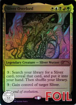 MTG Sliver Overlord (10) | NM Foil | Secret Lair Kaleidoscope Killers {SLD} - Image 1