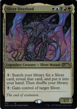 MTG Sliver Overlord (10) | NM Foil | Secret Lair Kaleidoscope Killers {SLD} - Image 2