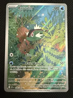 Basculin 108/086 Sv: White Flare Holo Full Art English NM - Pokemon - Image 1