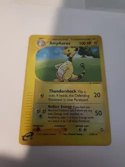 Pokemon TCG - Ampharos #1/147 - Reverse Holo - Aquapolis - LP - Image 1