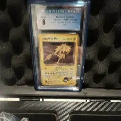 Pokemon Rocket's Zapdos Gym 2 Challenge Darkness CGC 8 1998 - Image 1