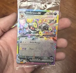 SEALED Umbreon Ex Stamped Pokemon Prismatic Evolutions Promo Surprise Box 60/131 - Image 1