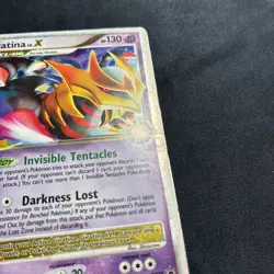 Pokemon TCG - Giratina LV.X Promo - DP38 - Diamond and Pearl - Heavily Played - Image 2
