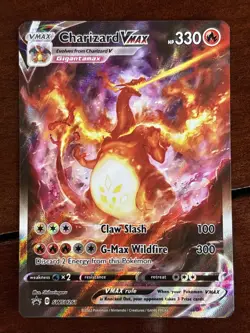 Pokemon Sword & Shield Promo Charizard Vmax SWSH261 Full Art Holo - Image 1