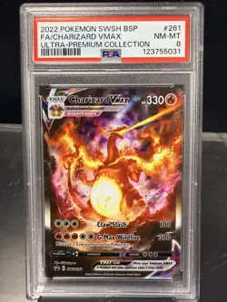 2022 POKEMON SWSH BLACK STAR PROMO #261 CHARIZARD SWSH261 VMAX PSA - Image 2