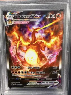2022 POKEMON SWSH BLACK STAR PROMO #261 CHARIZARD SWSH261 VMAX PSA - Image 3