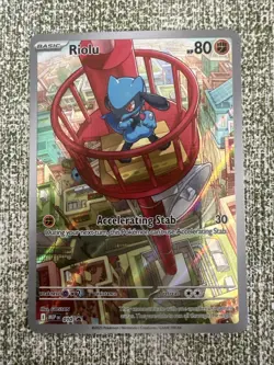 Riolu 010 Holo – ME: Mega Evolution Promo - Pokemon TCG NM - Image 1