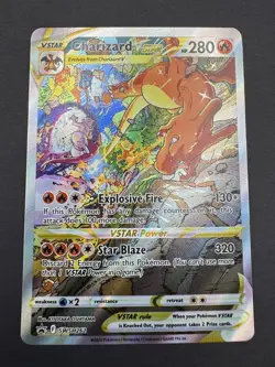 Pokemon TCG: Charizard VSTAR SWSH262 Black Star Promo - Image 3