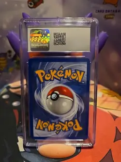 Pokemon Ninetales Base Set Unlimited Holo Rare #12 CGC 7 - Image 2