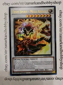 YuGiOh Tenyi Spirit Mula Adhara SUDA-EN042 Ultra Rare - Image 1