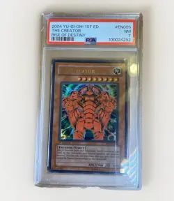 Yu-Gi-Oh! 2004 THE CREATOR ROD 1st Edition #RDS-EN005 PSA 7 ULTRA RARE - Image 1