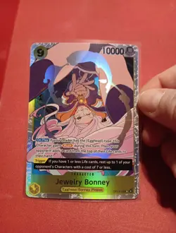 Jewelry Bonney OP13-108 SR Carrying on His Will - ONE PIECE ENGLISH 🔥 - Image 1