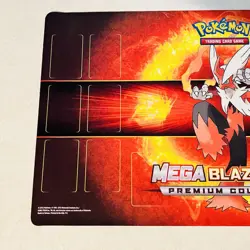 Pokemon Mega Blaziken EX Trading Card Game Play Mat - Image 2