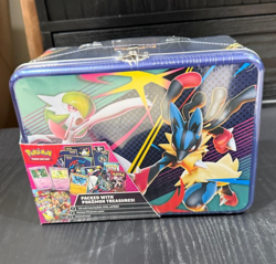 Pokemon 2025 Fall Mega Collector Chest Tin Box - 6 Packs & 3 Foil Cards New - Image 2