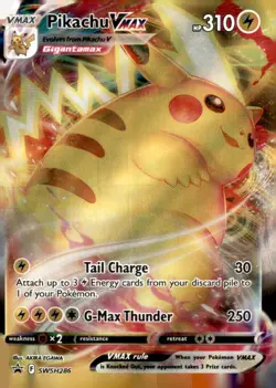 Pikachu VMAX SWSH286 SWSH: Sword & Shield Promo Cards Holo - Image 1