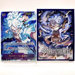 One Piece Card Game TCG OP05-119 SEC Monkey D Luffy Special Prism Bandai Japan - Image 1