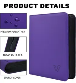 4 Pocket Toploader Laser Engraved Pokemon, One Piece, Anime Trading Card Binder - Image 4