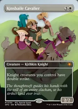 Kinsbaile Cavalier - Lorwyn Eclipsed - ECL SPG MTG - Image 1