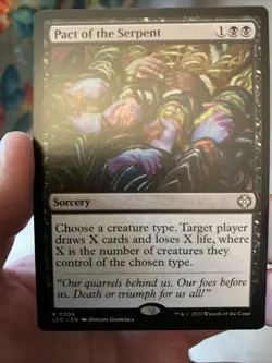 Pact of the Serpent - Lost Caverns of Ixalan Commander - LCC - MTG - Image 1