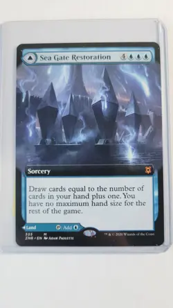 Sea Gate Restoration Sea Gate, Reborn (Extended Art) Zendikar Rising ZNR 333 NM - Image 1