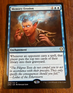 MEMORY EROSION - Commander/Alara - MTG - Magic the Gathering - Image 1