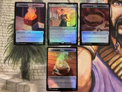 FOIL The Cabbage Merchant #0134 MTG Avatar Commander Rare Food Token - NM/M 🔥 - Image 1