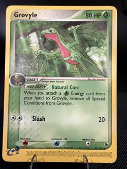 Pokemon TCG Grovyle 32/109 EX Ruby Sapphire Non Holo - Image 1