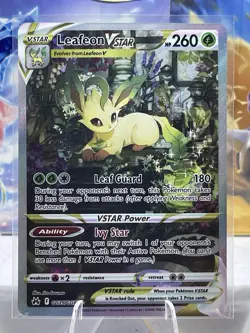 Pokemon TCG Leafeon VSTAR GG35/GG70 Crown Zenith - Near mint (PSA Contender) - Image 1