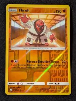 Throh 118/236 - SM Cosmic Eclipse Reverse Holo LP Pokemon TCG - Image 1