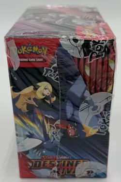 Pokemon Destined Rivals Booster Box (36 Packs) Factory Sealed w/ Acrylic Case - Image 5